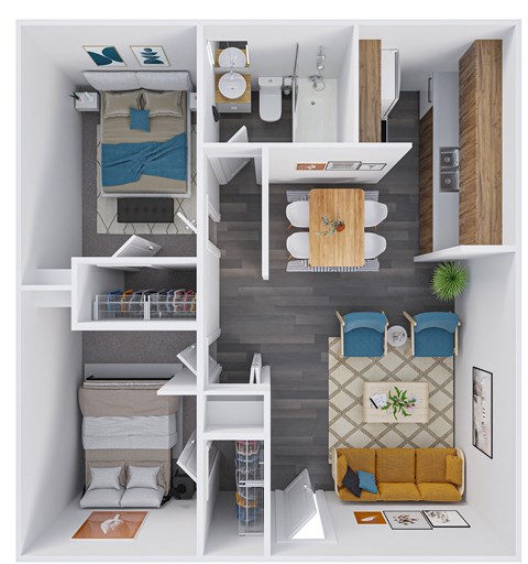 333 East Van Buren Street Studio-2 Beds Apartment for Rent - Photo Gallery 18